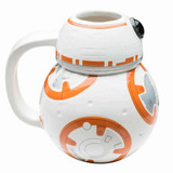 Star Wars BB-8 Coffee Mug Orange and White Star Wars 18oz Size Ceramic by Vandor