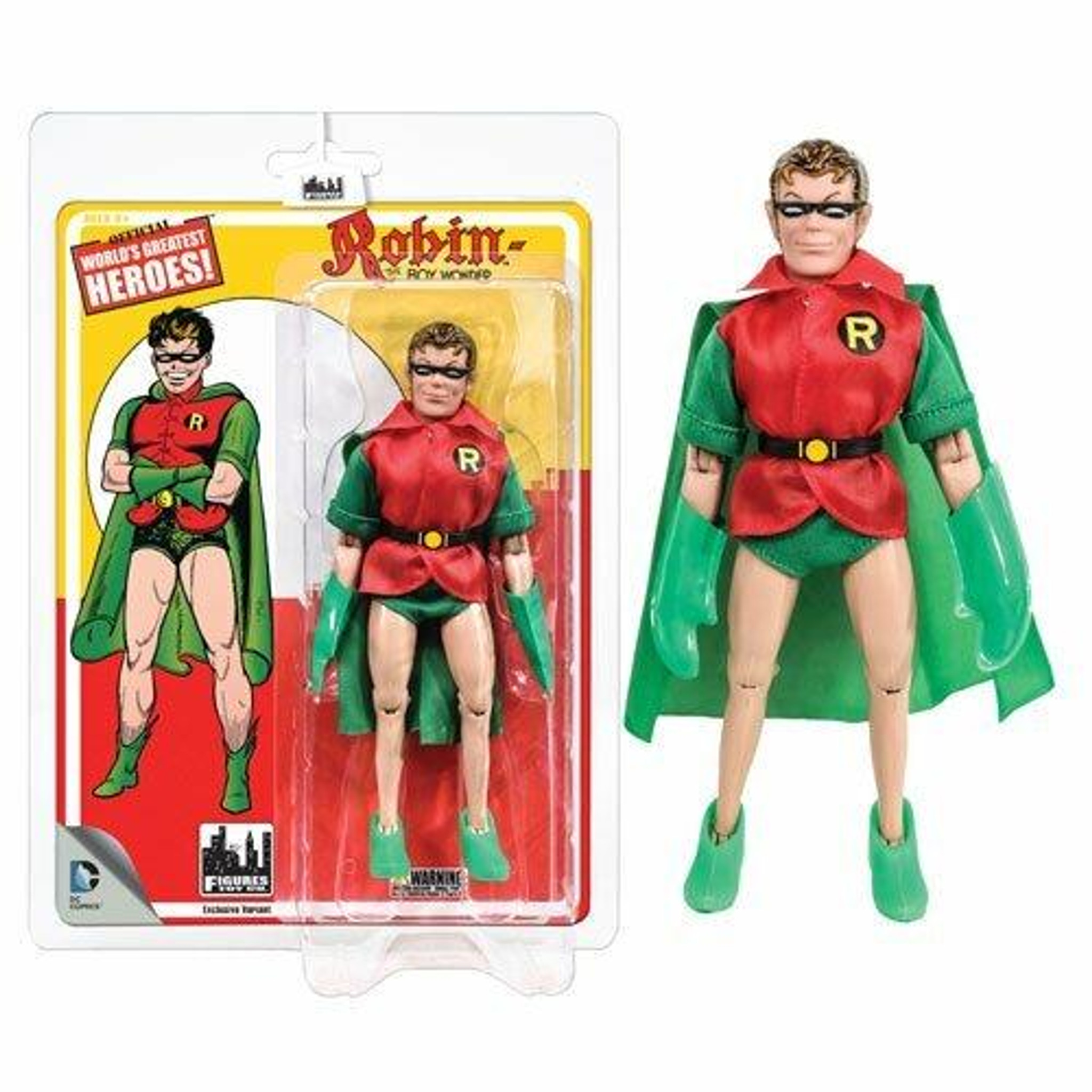 Green Cape Robin - Action Figure | Figures Toy Company