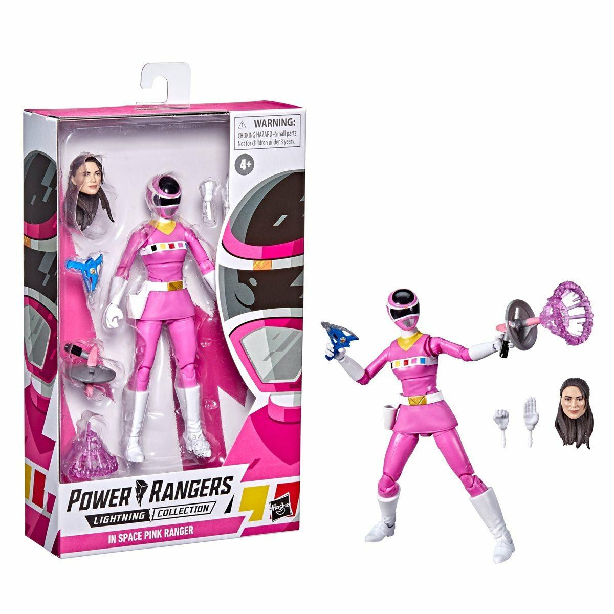 power rangers in space action figures