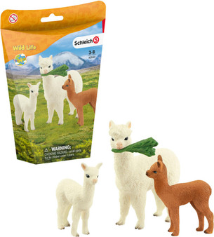 Schleich Alpaca Set Wild Life Schleich Realistic Collectible Figure Set