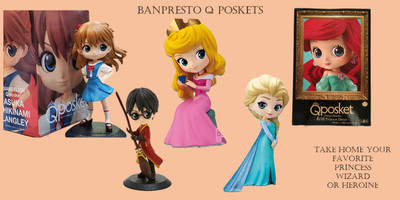 Q Posket Collection is here at Keenga Toys from Banpresto