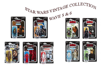 Star Wars Vintage Collection Wave 5 & 6 are here