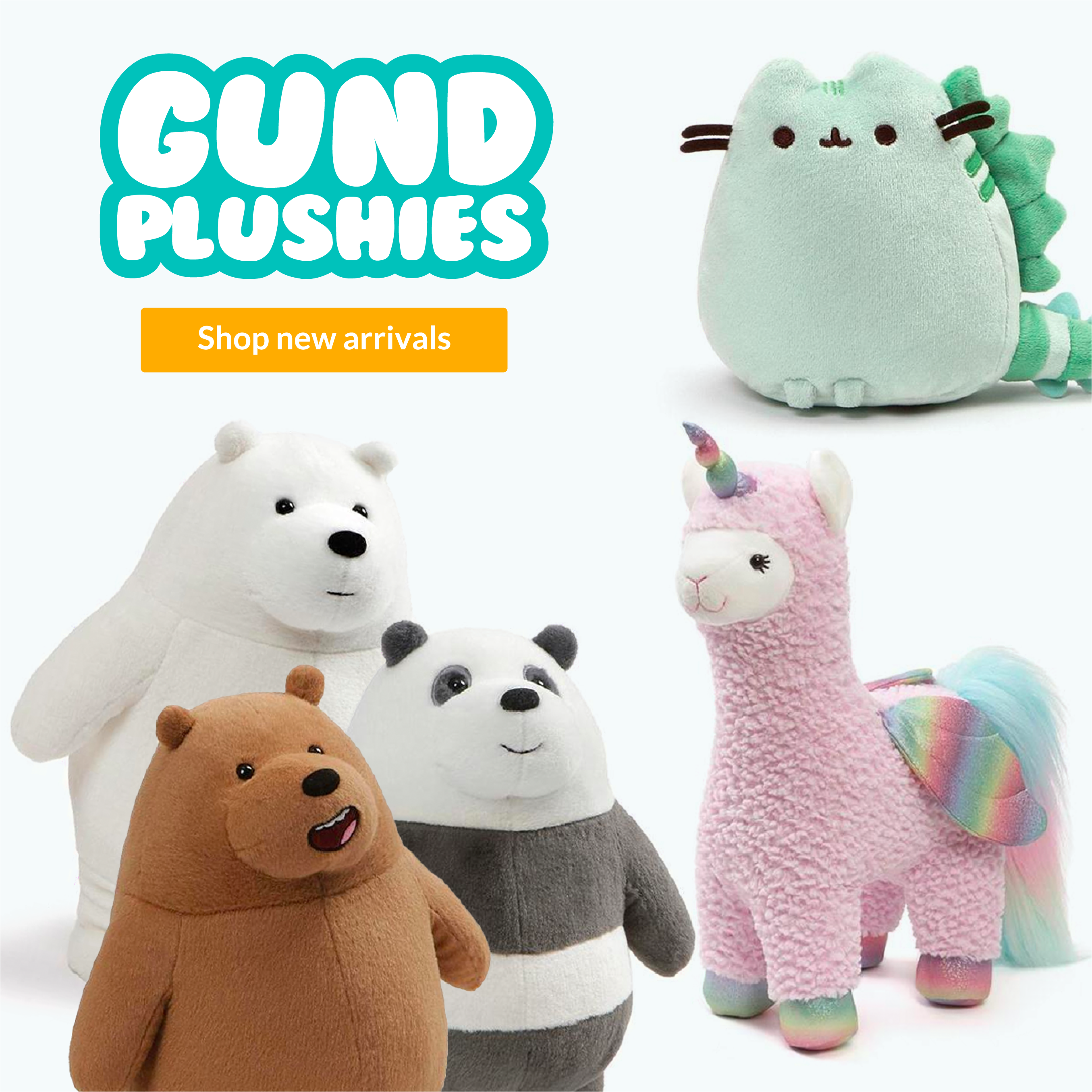 Gund Plush New Arrivals