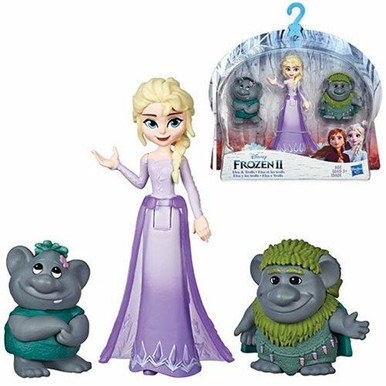 Frozen 2 Elsa and Trolls Small Dolls - Figurine | Disney