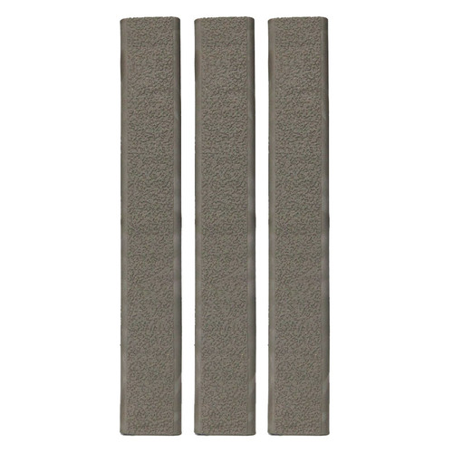 ERGO Textured Slim Rail Covers - OD Green - 3pk