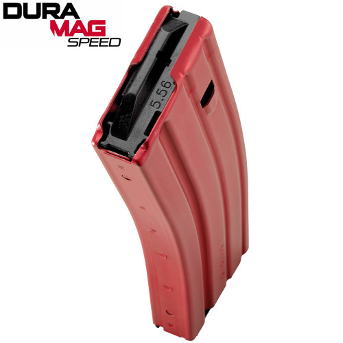 DURAMAG SPEED 5.56/300BLK AR-15 Magazine - Red - 30rd