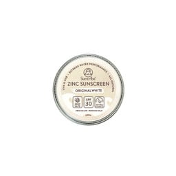 Natuurlijke zink zonnebrandcrème voor gezicht en sport SPF30 - 10 gram - Origineel wit | No Nasties