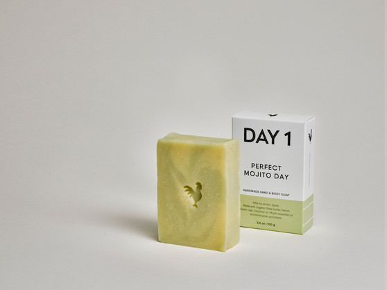 Hand & Body Soap Bar - Perfect Mojito day