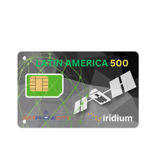 Iridium Latin America 500 - 500 prepaid minutes with a 12 month expiry