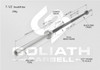 NEW Goliath Deadlift Bar - Black Cerakote / Black sleeves  - 20kg