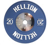 Hellion Elite Competition Bumper Plate V2.0 Raised Logo - 20kg (SINGLE)