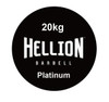 Hellion Platinum Men's Needle Bearing Olympic Barbell (1,500lbs / 180,000PSI) - Chrome