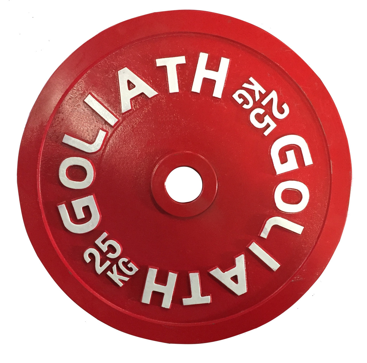 Goliath Calibrated Powerlifting Plate - 25kg (PAIR)