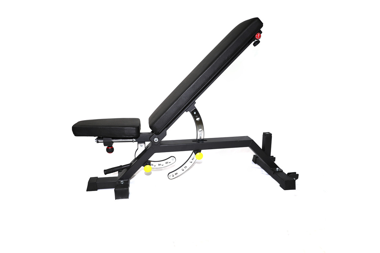 Goliath adjustable no-gap bench.