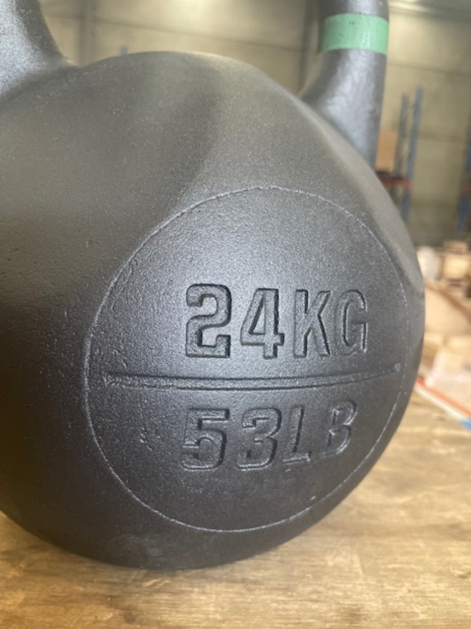 HELLION Competition size powdercoated kettlebell. Ergonomic design.  24kg - PICKUP ONLY.
