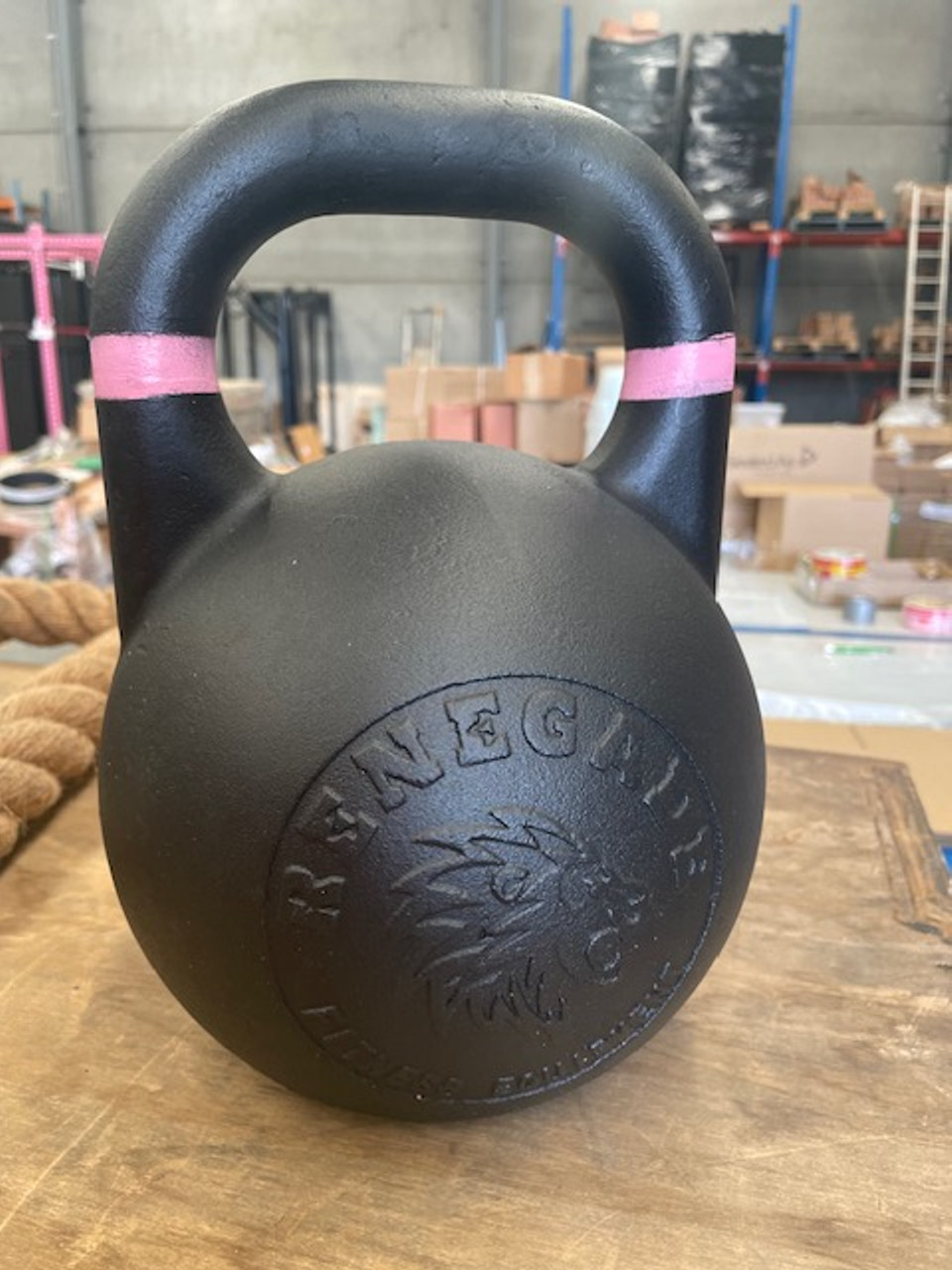 RENEGADE Powdercoated Comp Kettlebell - 8kg PICKUP ONLY