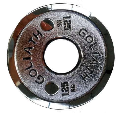 Goliath Calibrated Powerlifting Plate - 1.25kg (PAIR).