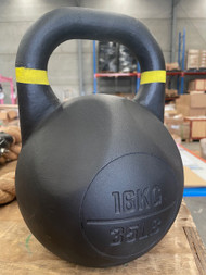 HELLION Powdercoated Ergonomic Comp Kettlebell - 16kg PICKUP ONLY