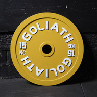 Goliath Calibrated Powerlifting Plate - 15kg (PAIR)