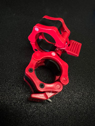 Goliath Barbell Jaw Collars (PAIR) - Red