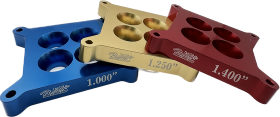 Anodized Restrictor Plates