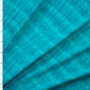 Turquoise Diagonal Ripple Designer Nylon/Spandex Fabric By The Yard