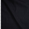 Black Heather Stretch Cotton Rib Knit Fabric By The Yard
