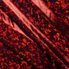 Red on Black Shattered Glass Nylon Lycra Fabric