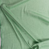 Green Herringbone Designer Linen Fabric By The Yard - Wide shot