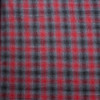 Red, Black, and Grey Plaid Mammoth Flannel from Robert Kaufman Fabric By The Yard - Wide shot
