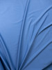 Dusty Blue Designer Ponte De Roma Fabric By The Yard - Wide shot