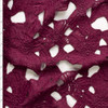 Plum Heavy Floral Lace #28843 Fabric By The Yard