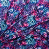 Vibrant Pink, Purple, and Blue Abstract Stretch Athletic Knit from Rainbeau #29502 Fabric By The Yard - Wide shot