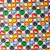Avengers Hex Grid Quilter’s Cotton from Spring Creative #30201 Fabric By The Yard - Wide shot