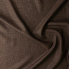 Tan and Brown Glen Plaid Linen #30276 Fabric By The Yard - Wide shot