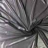 Metallic Silver on Black Power Mesh #30358 Fabric By The Yard - Wide shot