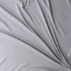Heather Grey Cotton Micro Rib Knit #30374 Fabric By The Yard - Wide shot