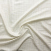 Warm White Poly/Rayon Tweed #30404 Fabric By The Yard - Wide shot