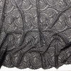 Black Layered Fans Stretch Lace #30418 Fabric By The Yard - Wide shot