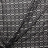 Black Medallion Cotton Lace #30422 Fabric By The Yard - Wide shot