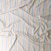 Coronado Sunset Stripes on White Rayon/Linen #30586 Fabric By The Yard - Wide shot