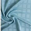 Sky Blue Geometric Silk Jacquard #30590 Fabric By The Yard