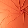 Sherbet Orange Polyester Crepe #30603 Fabric By The Yard - Wide shot