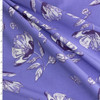 Violet Floral Nylon/Viscose/Spandex #30651 Fabric By The Yard