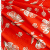 Red and Taupe Floral Nylon/Viscose/Spandex #30653 Fabric By The Yard Red and Taupe Floral Nylon/Viscose/Spandex #30653 Fabric By The Yard