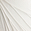Pink Tossed Micro Floral on White Lightweight Micro Rib Knit #30686 Fabric By The Yard - Wide shot Pink Tossed Micro Floral on White Lightweight Micro Rib Knit #30686 Fabric By The Yard - Wide shot