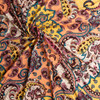 Blush, Peach, and Emerald Paisley Double Brushed Poly/Spandex Knit #30694 Fabric By The Yard - Wide shot Blush, Peach, and Emerald Paisley Double Brushed Poly/Spandex Knit #30694 Fabric By The Yard - Wide shot