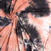 Coral, Midnight, and White Tie Dye Double Brushed Poly/Spandex Knit #30697 Fabric By The Yard - Wide shot Coral, Midnight, and White Tie Dye Double Brushed Poly/Spandex Knit #30697 Fabric By The Yard - Wide shot