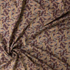 Mahogany, Rust, and Sage Paisley Japanese Cotton Lawn #30858 Fabric By The Yard - Wide shot