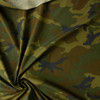 Classic Camouflage Midweight Japanese Cotton/Nylon Poplin #30866 Fabric By The Yard - Wide shot